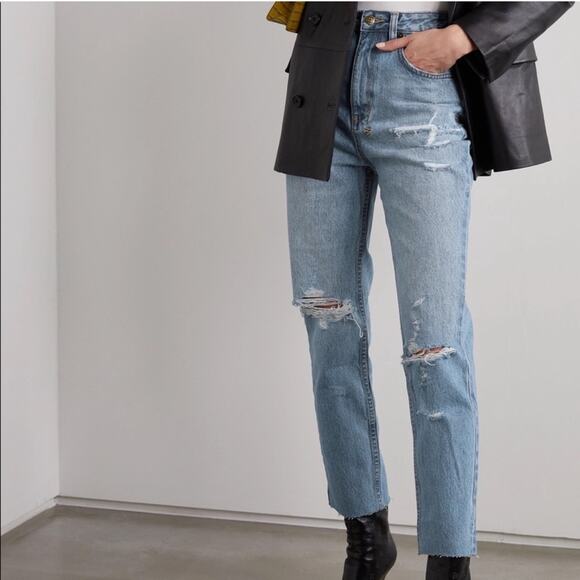 NWT NEW Ksubi Chlo Wasted Jeans Klub Trashed Denim - Picture 1 of 14